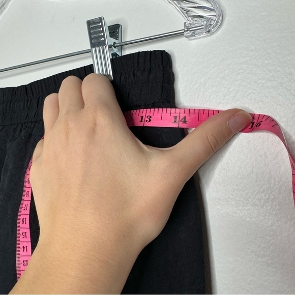 Onia navy blue printed wide leg slit pants xs - Picture 7 of 9